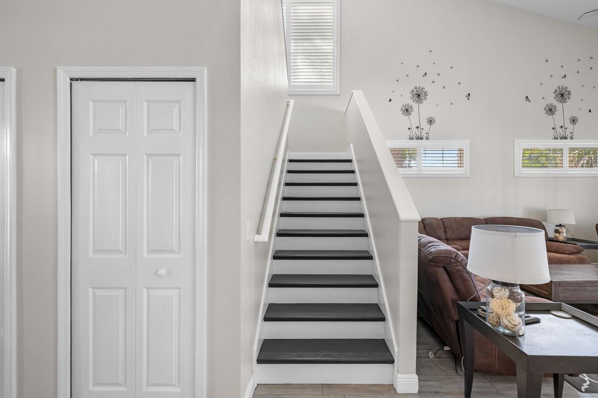 Staircase to Primary Suite